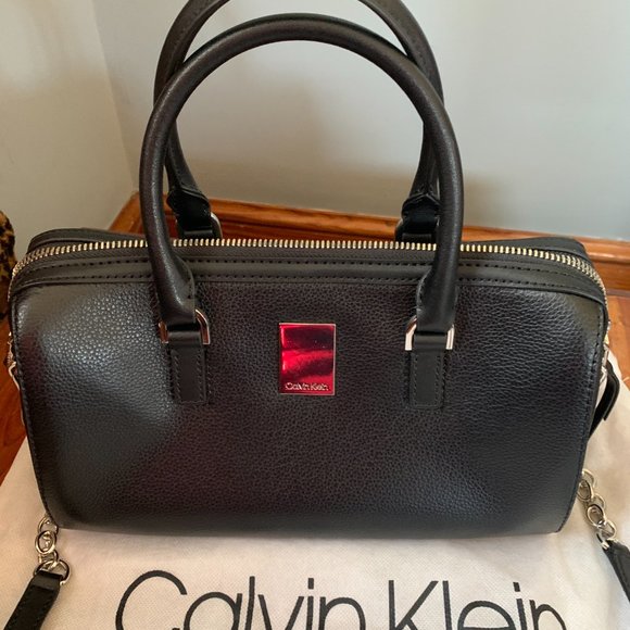 Calvin Klein Tonya Satchel, NWOT, never used, perfect - Picture 2 of 2